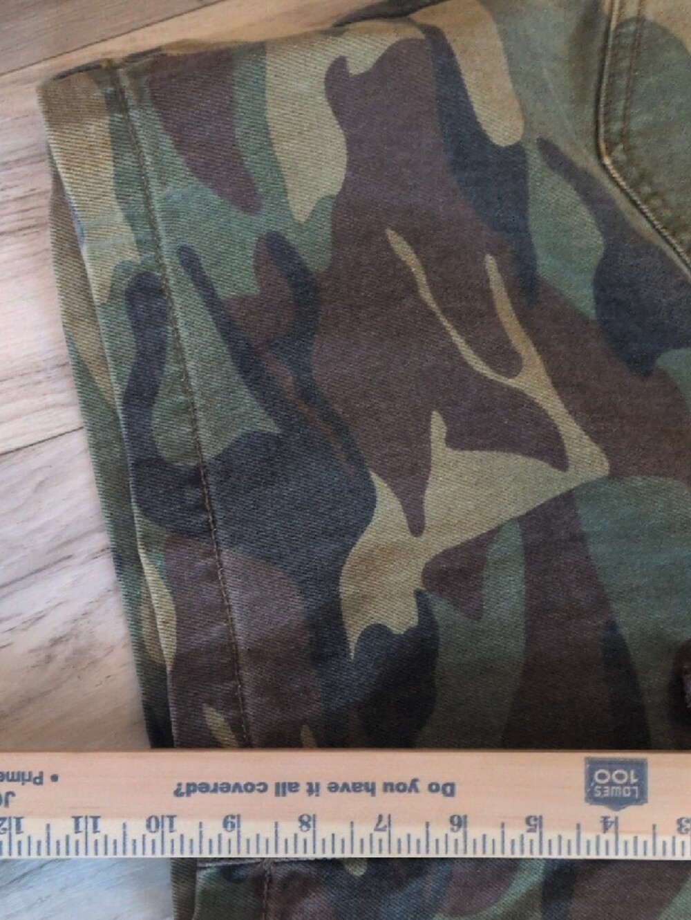Women’s Camouflage Cargo Shorts with Drawstring Waist - Picture 5 of 14